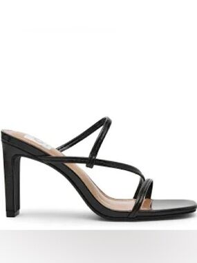 Dolce Vita 🌆Black Straps Women's Sandal - Elegant Minimal Heel size 7/8